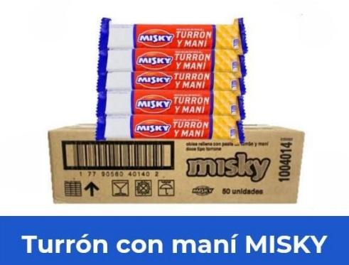 Caramelos Masticables Surtidos MISKY 800g (B x 10u.)